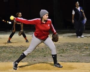 photo of softball pitcher winding up for a fastball for FastPitch Networking - aka "Business Speed Dating" - image by Steven Pisano at Flickr